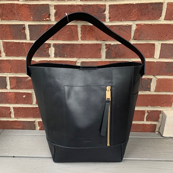 All Saints Alba Leather Hobo Bag Shoulder Bags